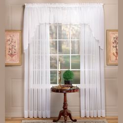 Emelia Sheer Swag Valance Pair 60 x 38