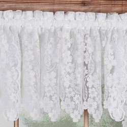Dogwood Lace Insert Valance 55 x 18