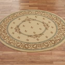 Monarch Medallion Round Rug 53 Round