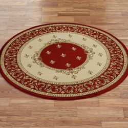 Monarch Medallion Round Rug 53 Round