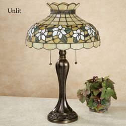 Maylea Magnolia Table Lamp Ivory