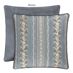 Crystal Palace Reversible Piped Sham French Blue European