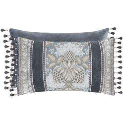Crystal Palace Reversible Tailored Pillow French Blue Rectangle