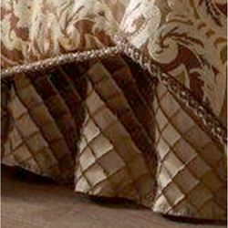 Botticelli II Gathered Bedskirt Brown