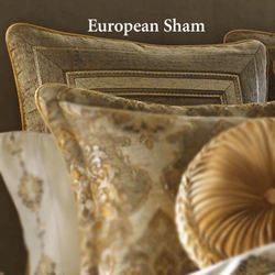 Bradshaw Piped Sham Natural European