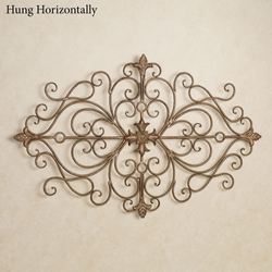 Ansovino Scrolling Wall Grille Antique Gold