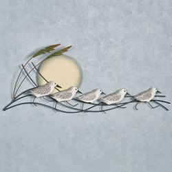 Sanderling Stroll Wall Art Multi Earth