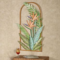 Bird of Paradise Arch Wall Art Multi Bright