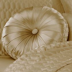 Satinique Tufted Pillow Round