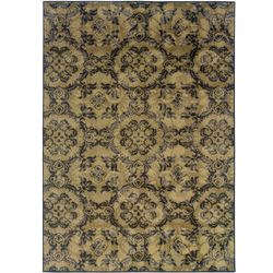 Stella Medallion Rectangle Rug BlackImage