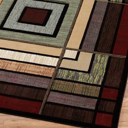 Ambience Rectangle Runner Rug Blue 27 x 74