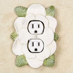 Magnolia Single Outlet Antique White