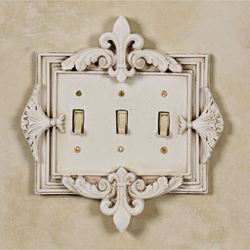 Fleurance Triple Switch Old World White