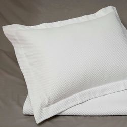 Soft Diamond Matelasse Flanged European Sham
