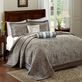 Aubrey Taupe Paisley 5 pc Bedspread Set by Madison Park Thumbnail Image