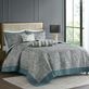 Aubrey Teal Paisley 5 pc Bedspread Set by Madison Park Thumbnail Image