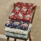 Bella Rose Nonskid Floral Chair Cushion Set of 2 Thumbnail Image
