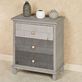 Shades of Gray Plank Style Modern Farmhouse Wooden Storage Cabinet Thumbnail Image