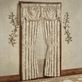 Albany Jacobean Damask Medallion Empire Valance Window Treatment Thumbnail Image