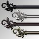Adalia Steel Single Decorative Curtain Rod Set Thumbnail Image