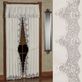 Evangelina Ivory and Silver Lace Trim Tailored Window Treatment Thumbnail Image