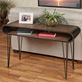 Brennan Wooden and Metal Table with Hairpin Legs Thumbnail Image