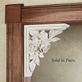 Roses Antique White Corbel Bracket Pair for Door or Wall Thumbnail Image