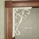 Giella Antique White Corbel Bracket Pair for Door or Wall Thumbnail Image
