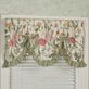 Veranda Faux Linen Floral Tie Up Valance Thumbnail Image