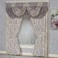 Romantica Wisteria Velvet Waterfall Valance Window Treatment Thumbnail Image