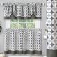 Caradoc Geometric Tier and Valance Window Treatment Set Thumbnail Image