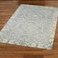 Kadeem Ivory and Blue Medallion Wool Area Rugs Thumbnail Image