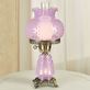 Mindy Orchid Hobnail Glass Hurricane Table Lamp Thumbnail Image