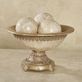 Cambria Ivory and Beige Decorative Centerpiece Bowl or Orbs Thumbnail Image