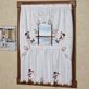 Wintertime Friends Snowman Tier Window Treatment Set Thumbnail Image