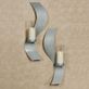 Rhythmic Silver Metal Wall Sconce Set by JasonW Studios Thumbnail Image