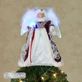 Kurt Adler Elegant Angel Fiber Optic Lighted Christmas Tree Topper Thumbnail Image
