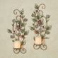 Flowering Charm Wall Sconces Multi Pastel Set of Two Image