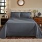 Fleur de Lis Lightweight Jacquard Woven Matelasse Bedspread Set Thumbnail Image