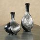 Black and Silver Swirl Modern Table Vase Set Thumbnail Image
