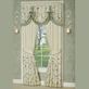 Garden Walk Embroidered Floral Tie Up Valance Window Treatment Thumbnail Image