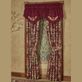 Tosca Burgundy Ascot Valance Window Treatment Thumbnail Image