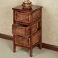 Madura Wooden and Rattan Three or Four Drawer Storage Cabinet Thumbnail Image