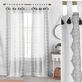 Oberon Sheer Tab Top Curtain Panel with Tassel Accents Thumbnail Image