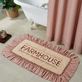Sawyer Mill Claret Farmhouse Ruffled Bath Mats by April & Olive Thumbnail Image
