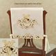 Angelica Embroidered Angel Cutwork Chair Cover Set of 2 Thumbnail Image