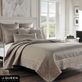 Lyndon Light Taupe Matte Satin Quilt Bedding by J Queen New York Thumbnail Image