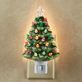 Vintage Ceramic Christmas Tree Nightlight by Roman Lights Thumbnail Image