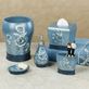 Dublin Rose Blue Floral Bath Accessories Thumbnail Image