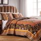Audrey II Reversible Jacobean Floral Mini Quilt Set Bedding by Barefoot Bungalow Thumbnail Image